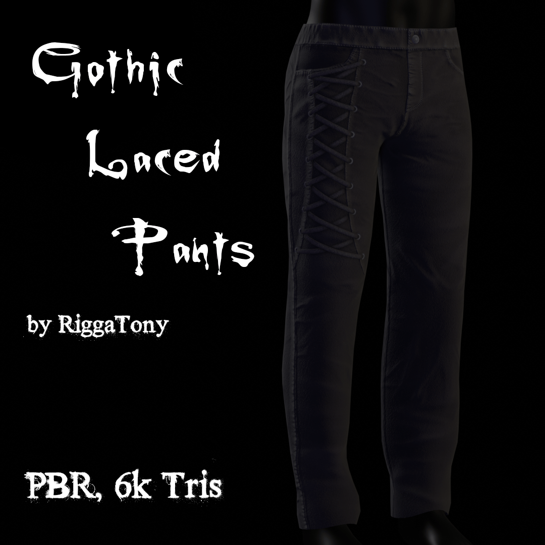 Gothic Laced Pants