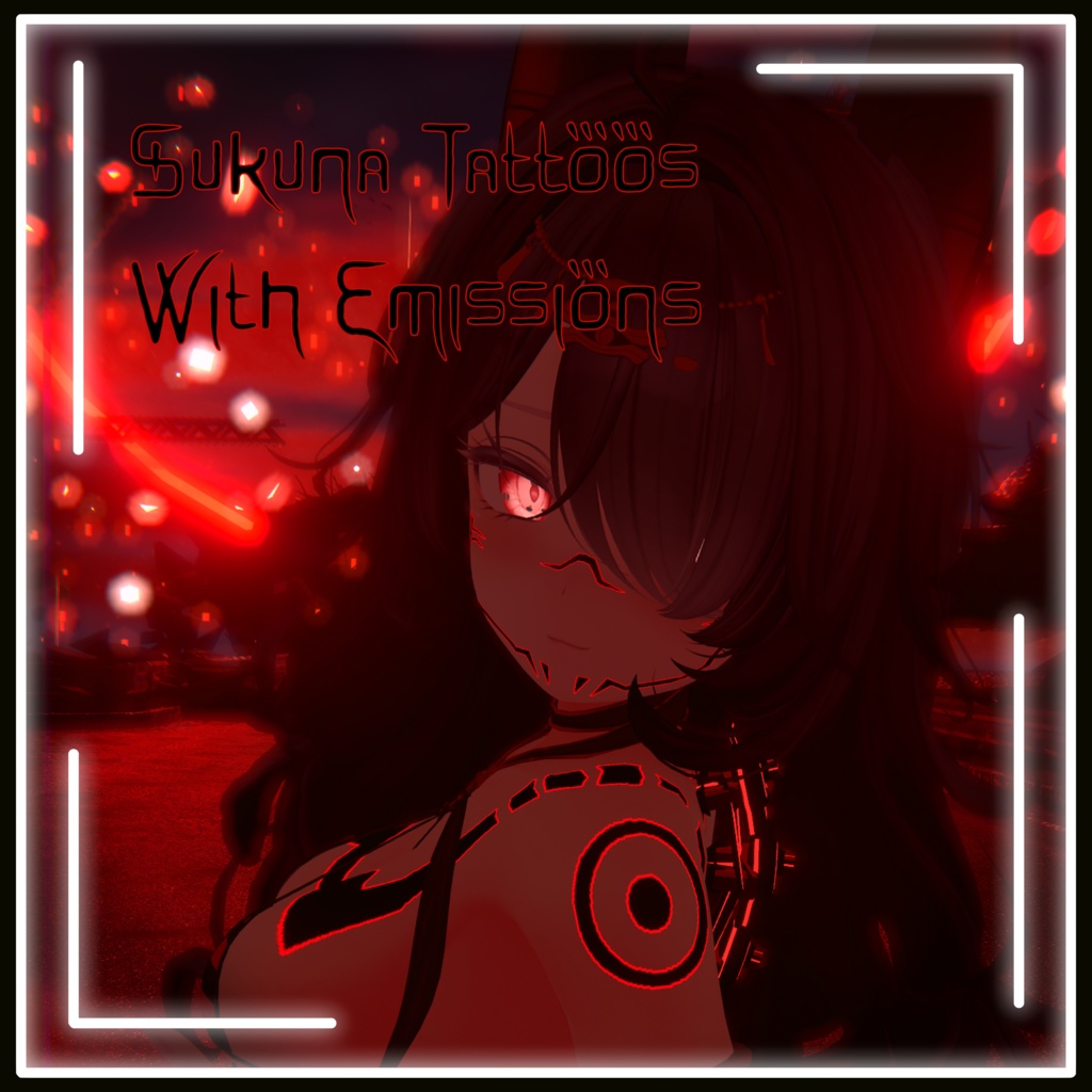 Sukuna Tattoos  - ( Manuka / Selestia / Lime / Chiffon / Rusk / Velle )  - スクナタトゥー（マヌカ / ラスク / セレスティア / ライム / シフォン / ヴェール)