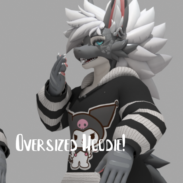 : ̗̀➛ [ Asset ] Ashbeast Oversized Hoodie