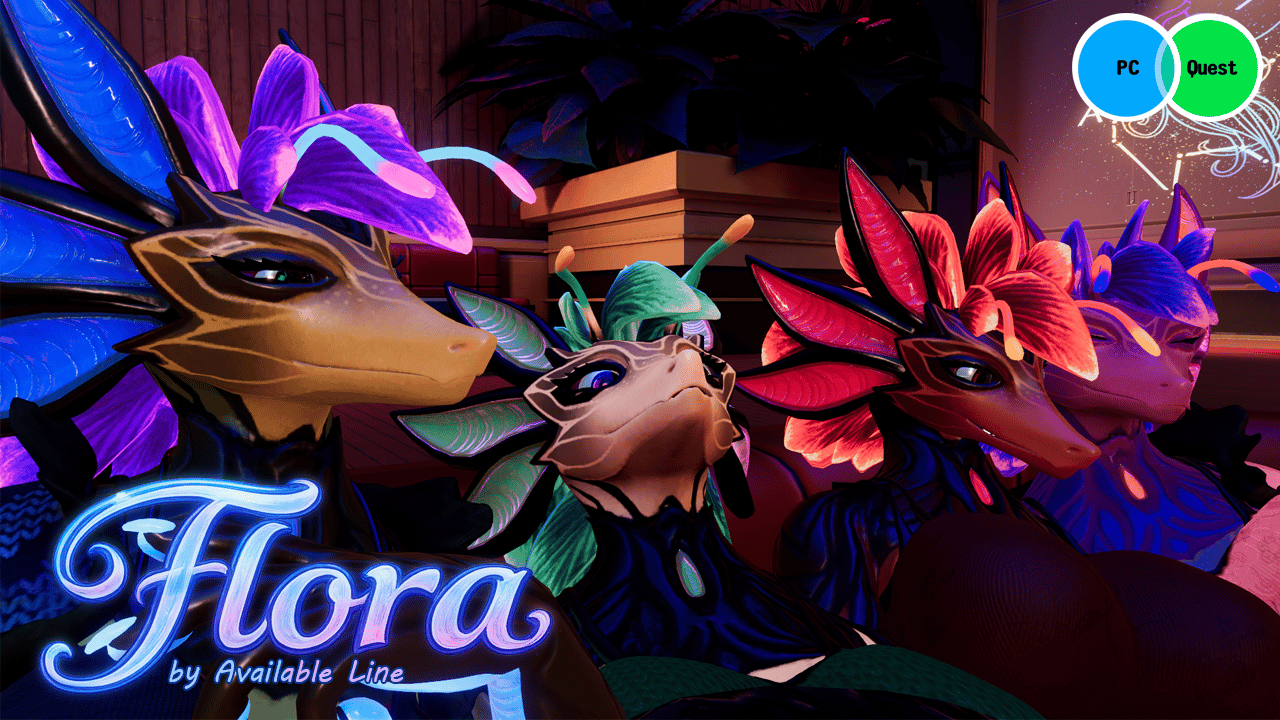 Flora (VRChat Dryad Dragon Avatar Base) PC/Quest