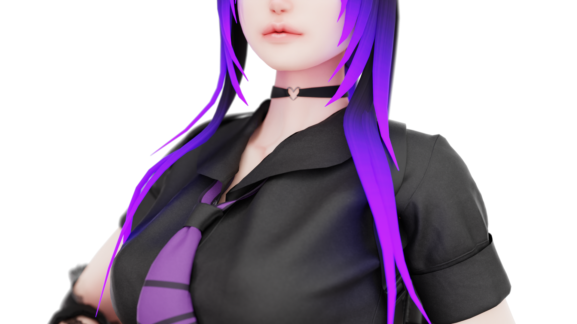 Eclipse School Girl Outfit (VR BASE)