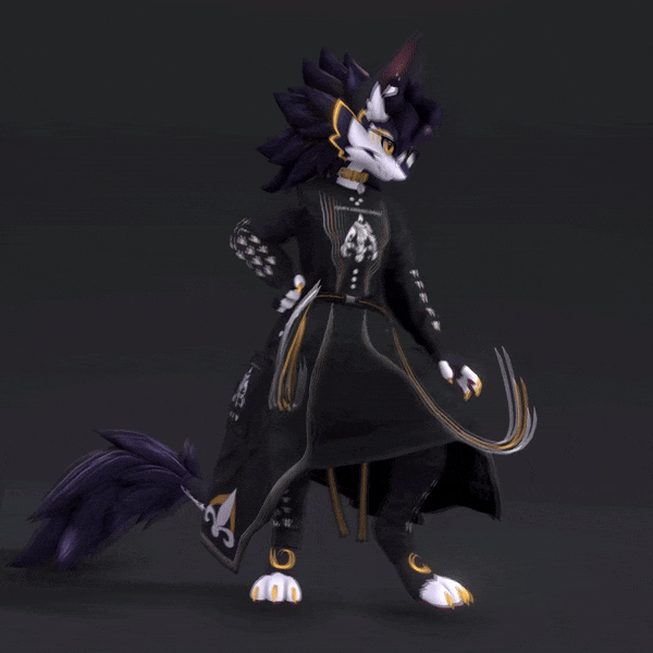 Novabeast - Tech wear - S01_SL & SK01 & P02 - Shirt & Skirt & Pants