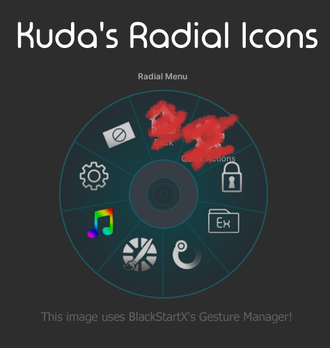 Kuda's Radial Icons