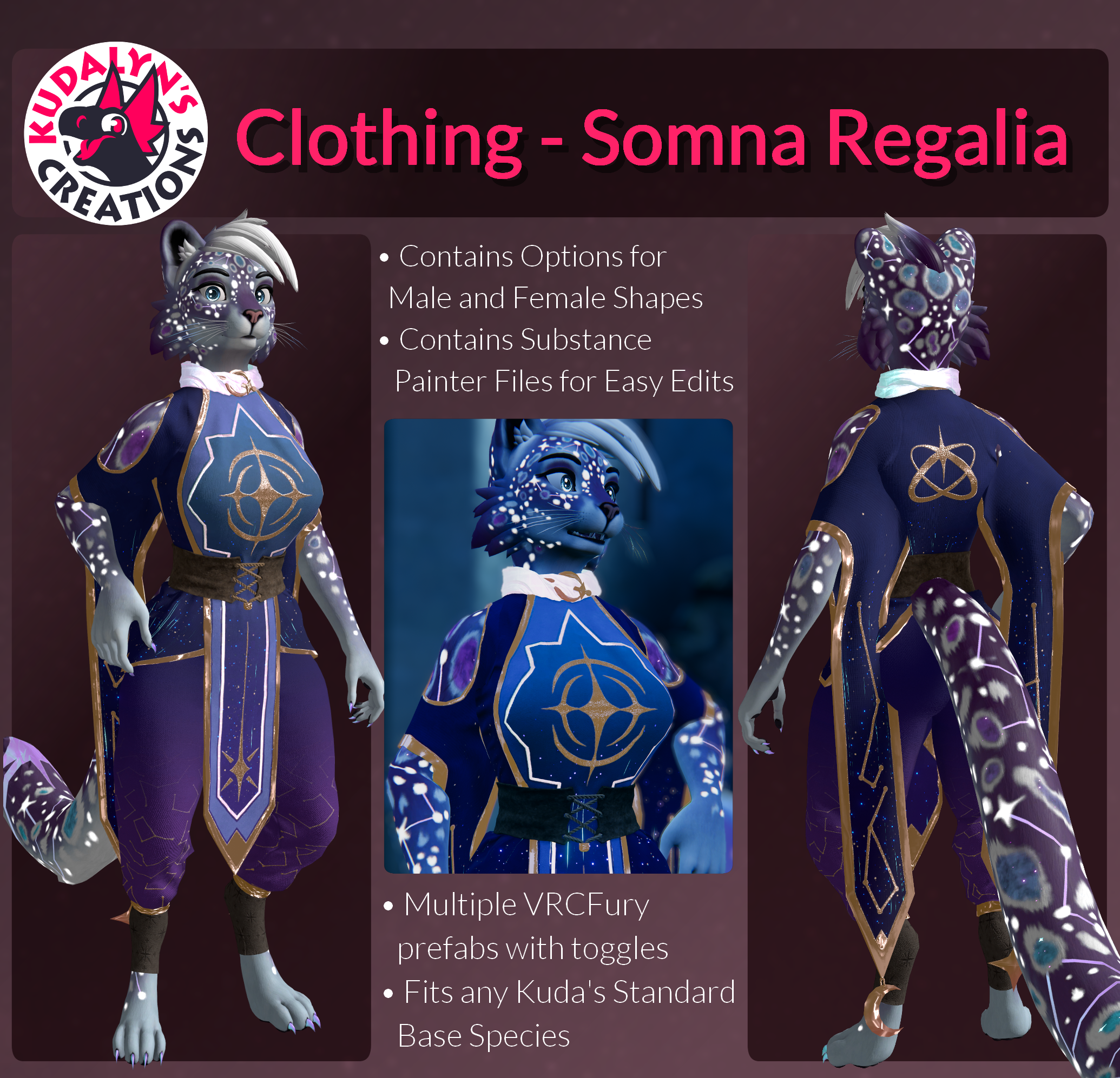 Kuda's Clothes - Somna Regalia