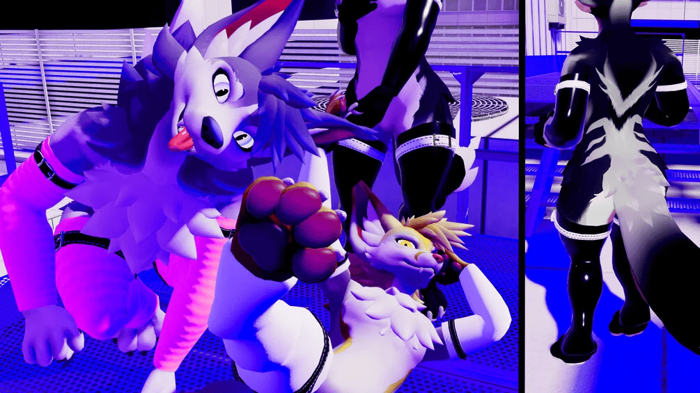 Strapped Stockings for Vulper and Meowper