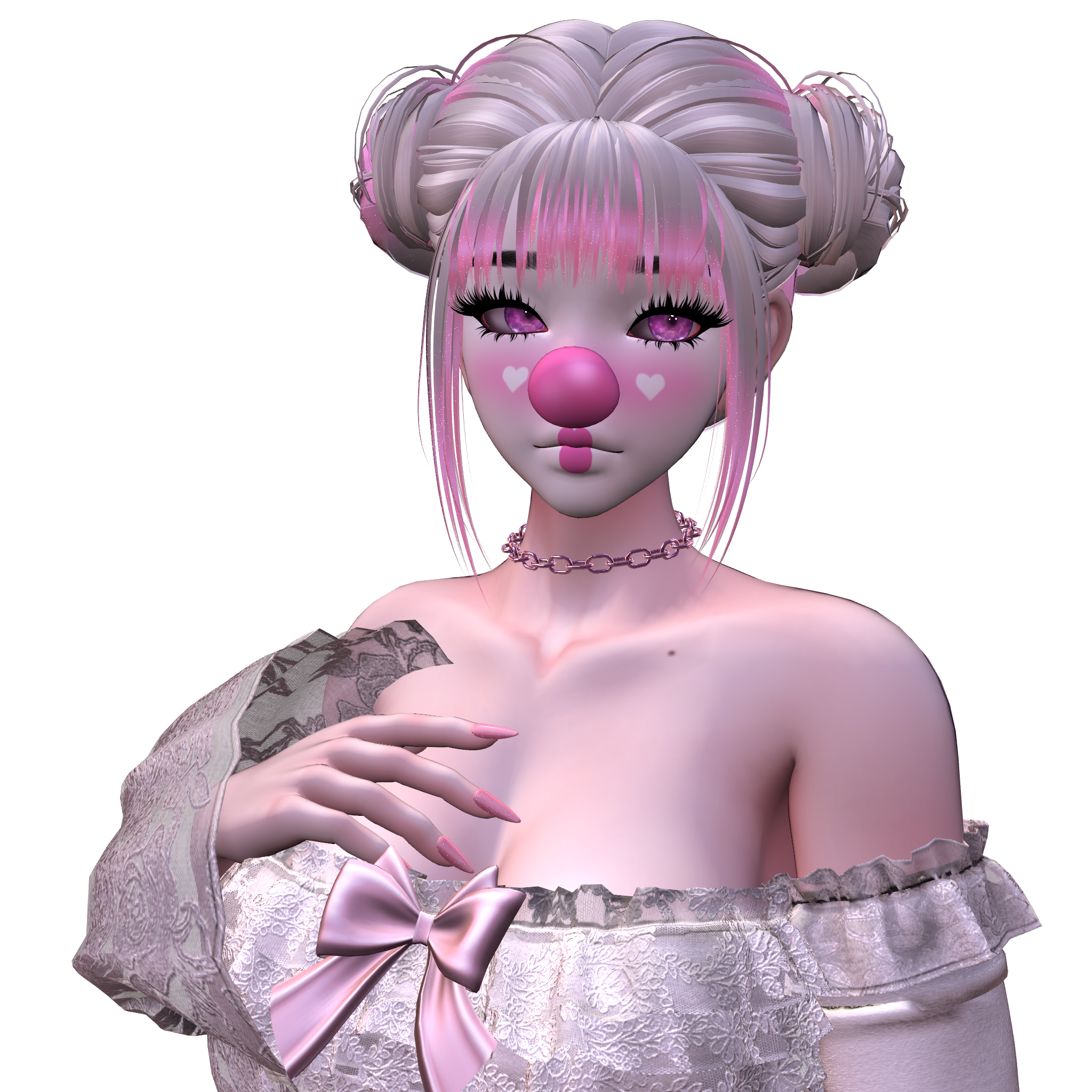 Heart Clown Makeup and ReNose!