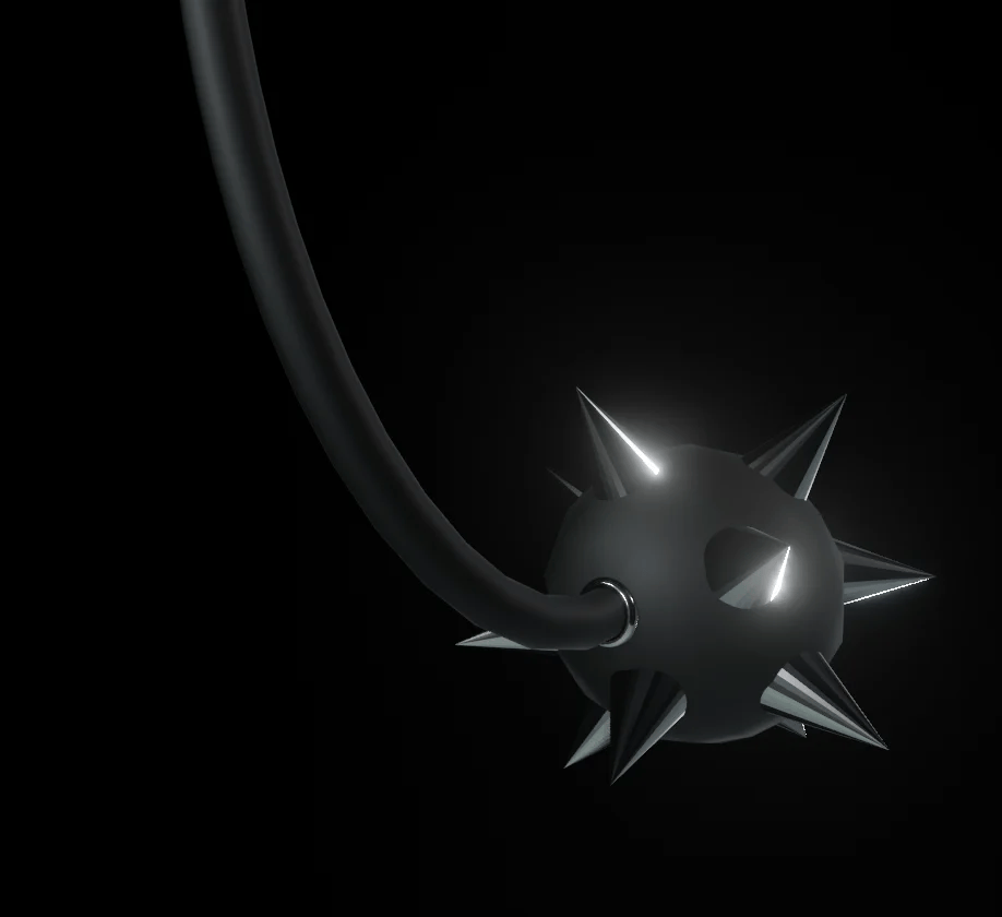 Morning Star Flail Tail | 3D Asset