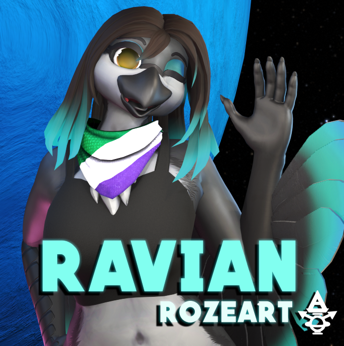 Ravian VRChat Avatar (V1.51 Clothing Update!)