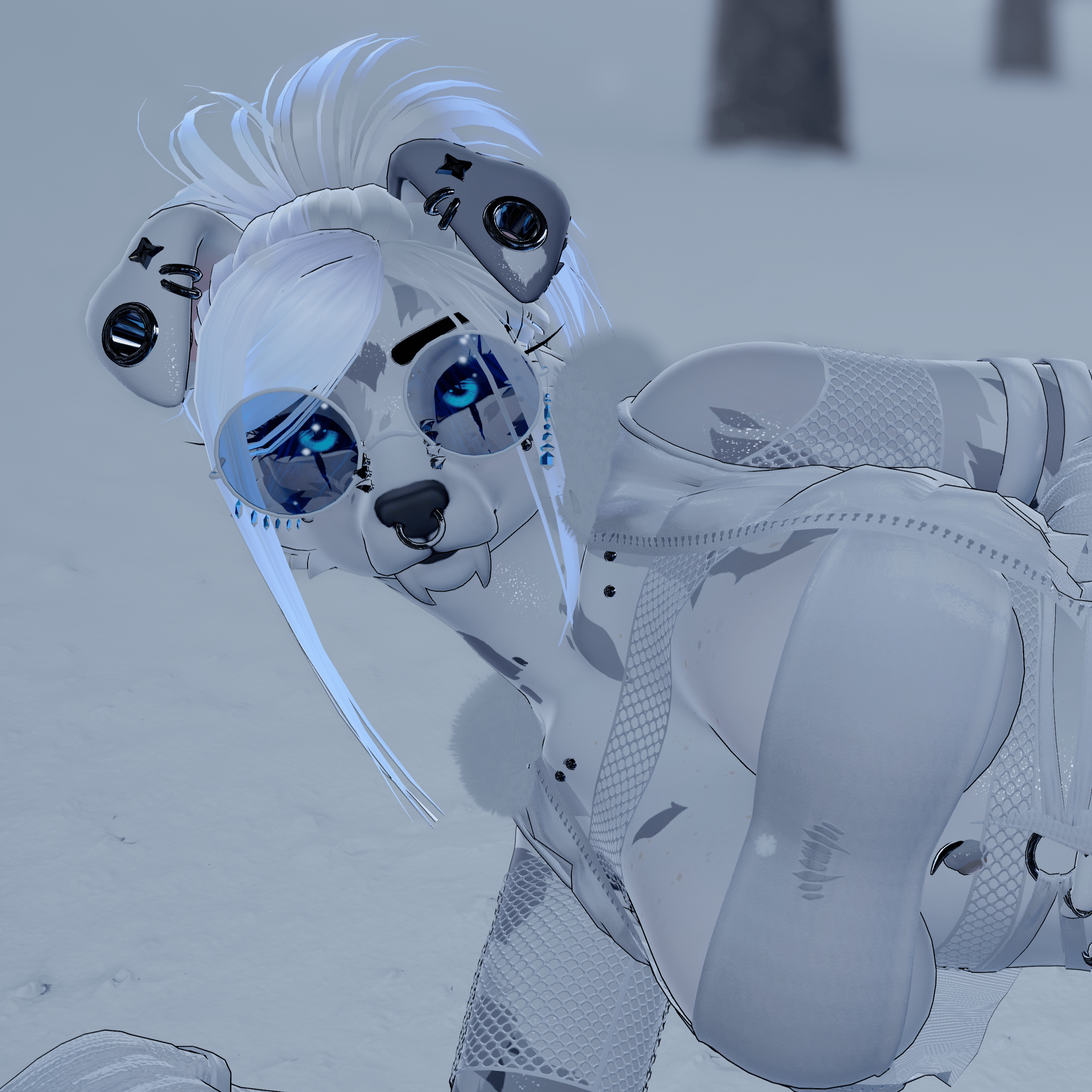 white wolf POM 