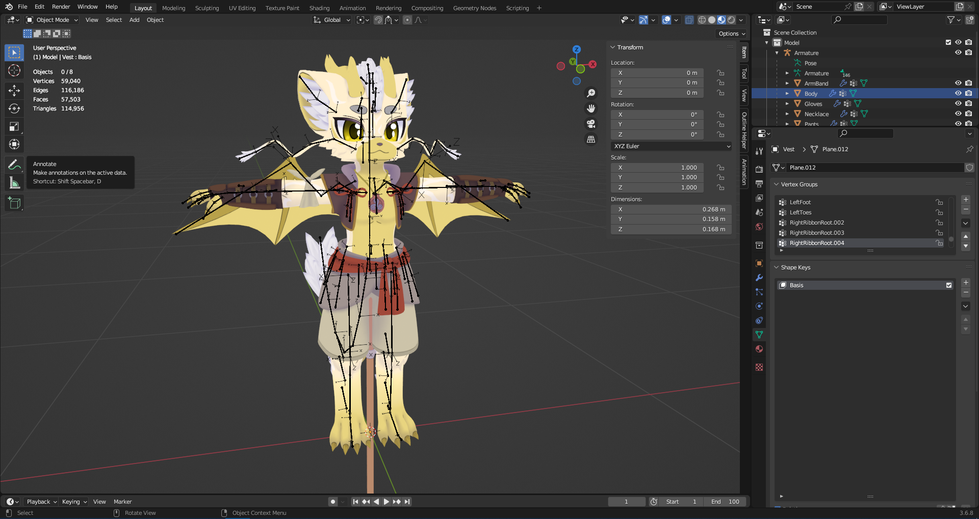 Zaishin | VRChat Avatar Base