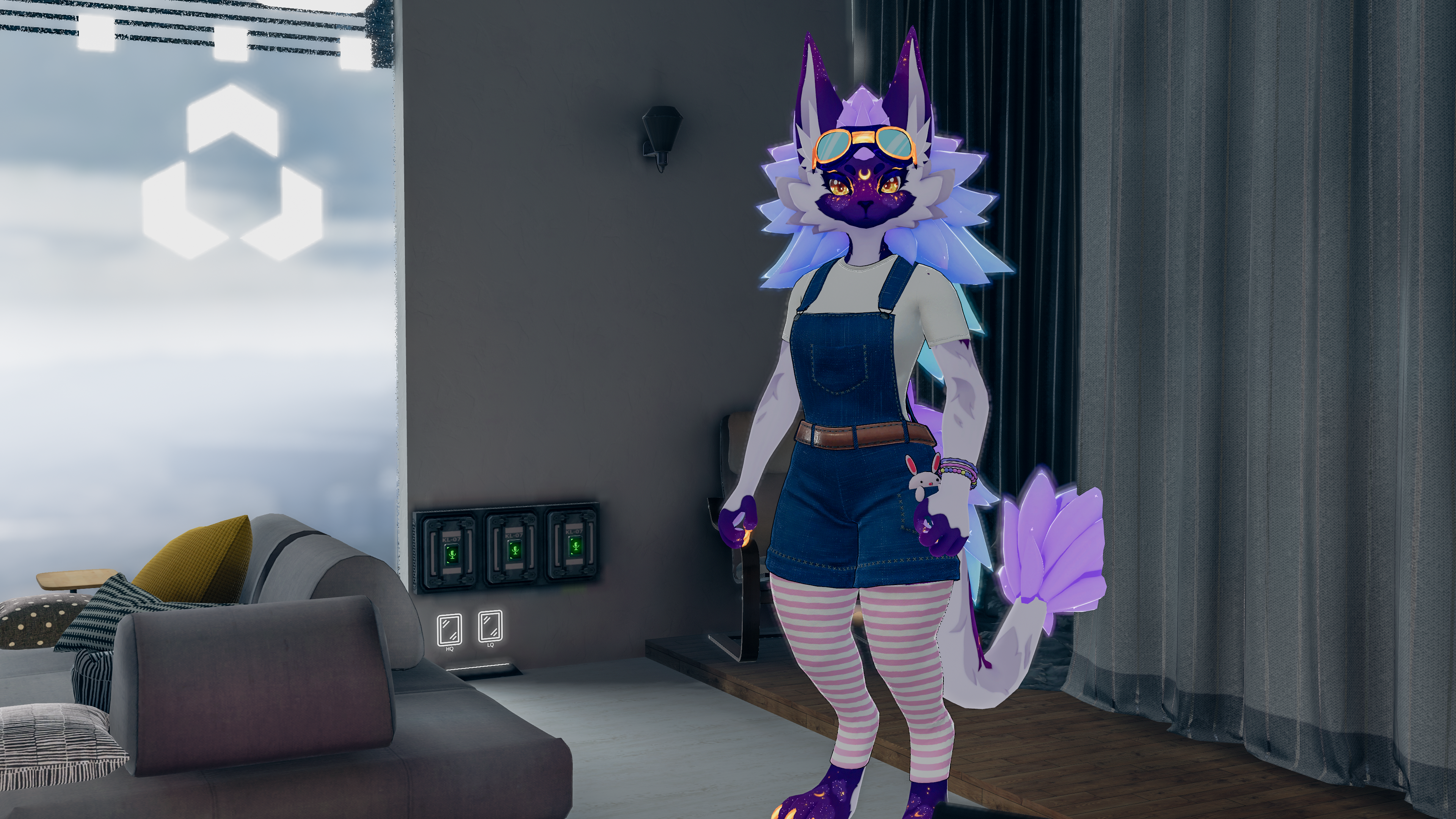 Cute Overalls Set (Novabeast)