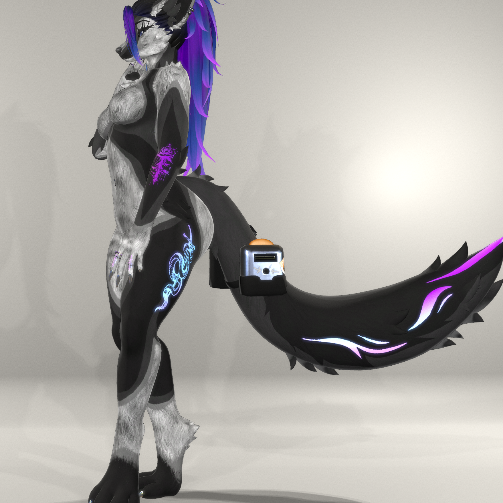 Foxipaws Nebula - Sapphire