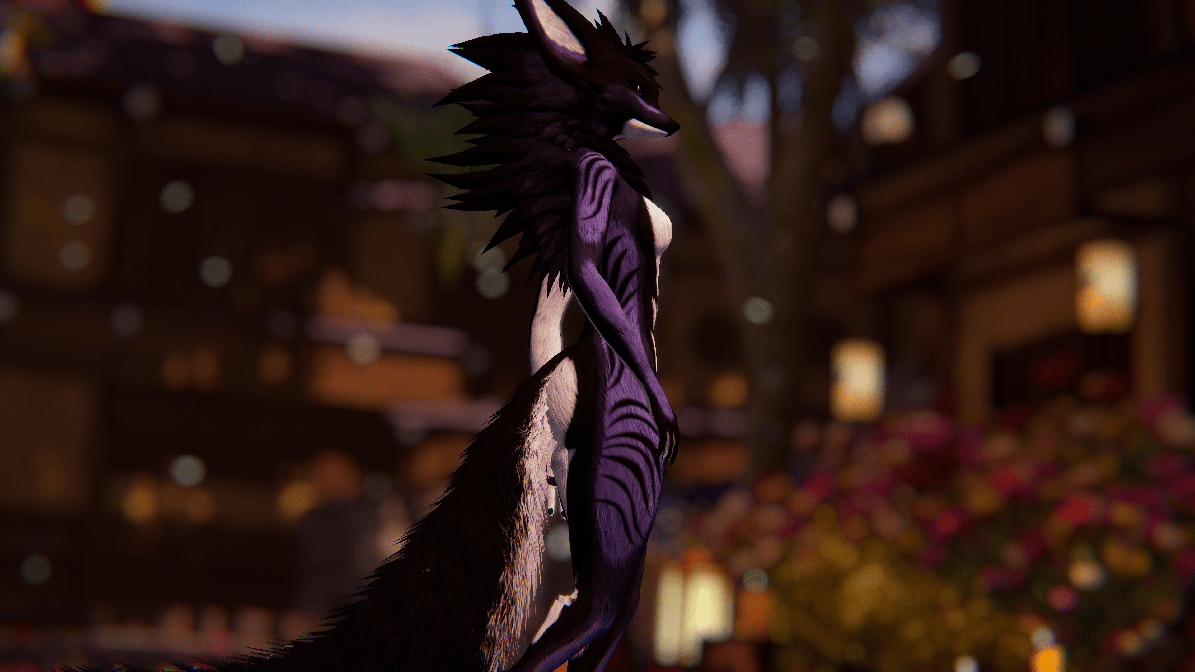 Fyre - Maned wolf lady