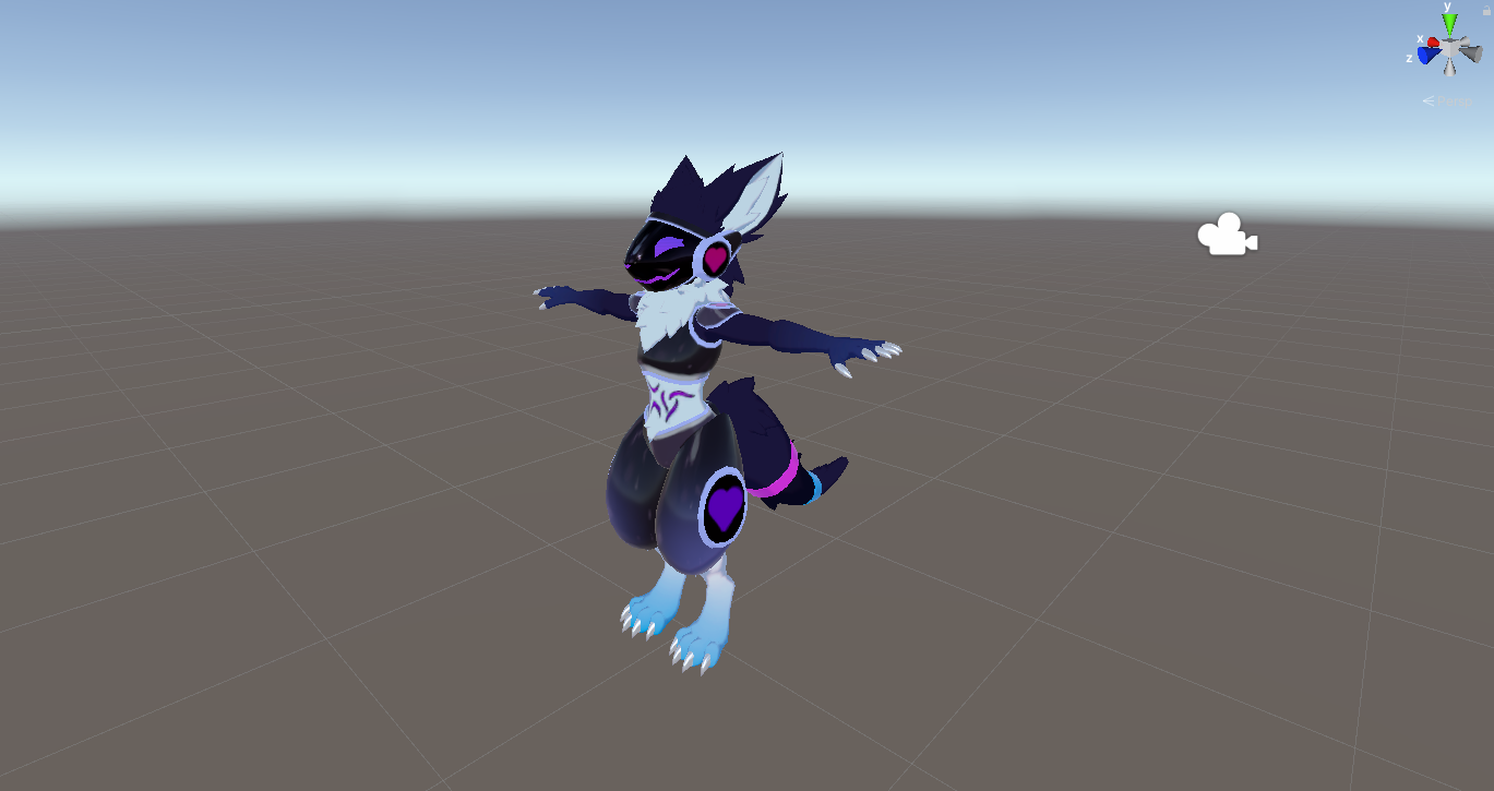 𝓗𝓮𝓪𝓻𝓽𝓫𝓮𝓪𝓽 NKD Protogen Texture