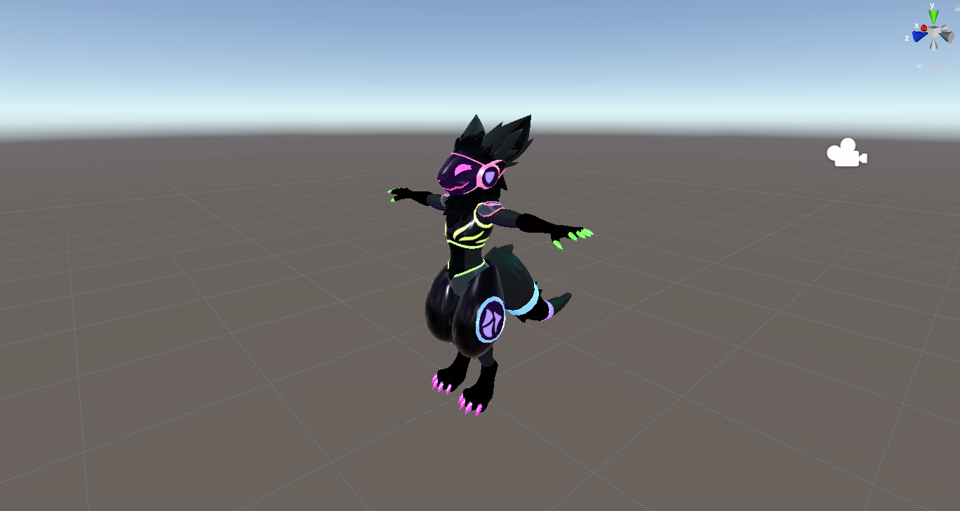 𝓡𝓪𝓿𝓮 NKD Protogen Texture