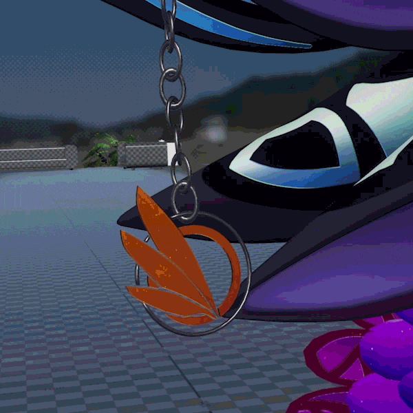 Avali Feather Earring Asset