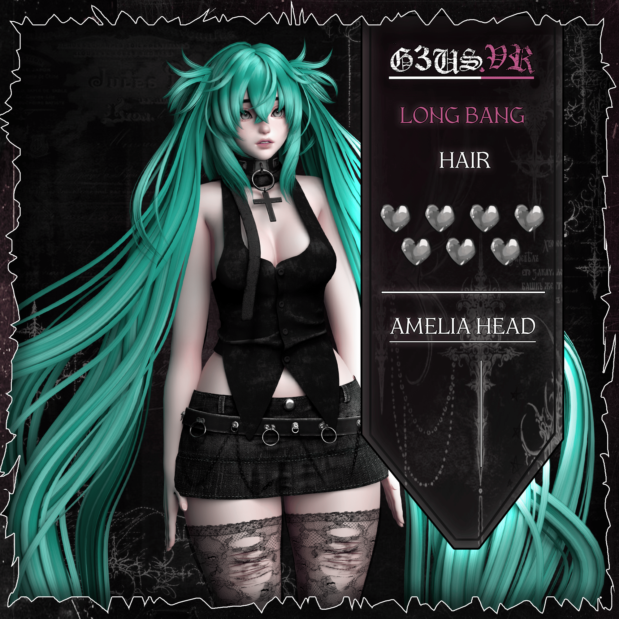hatsune hair