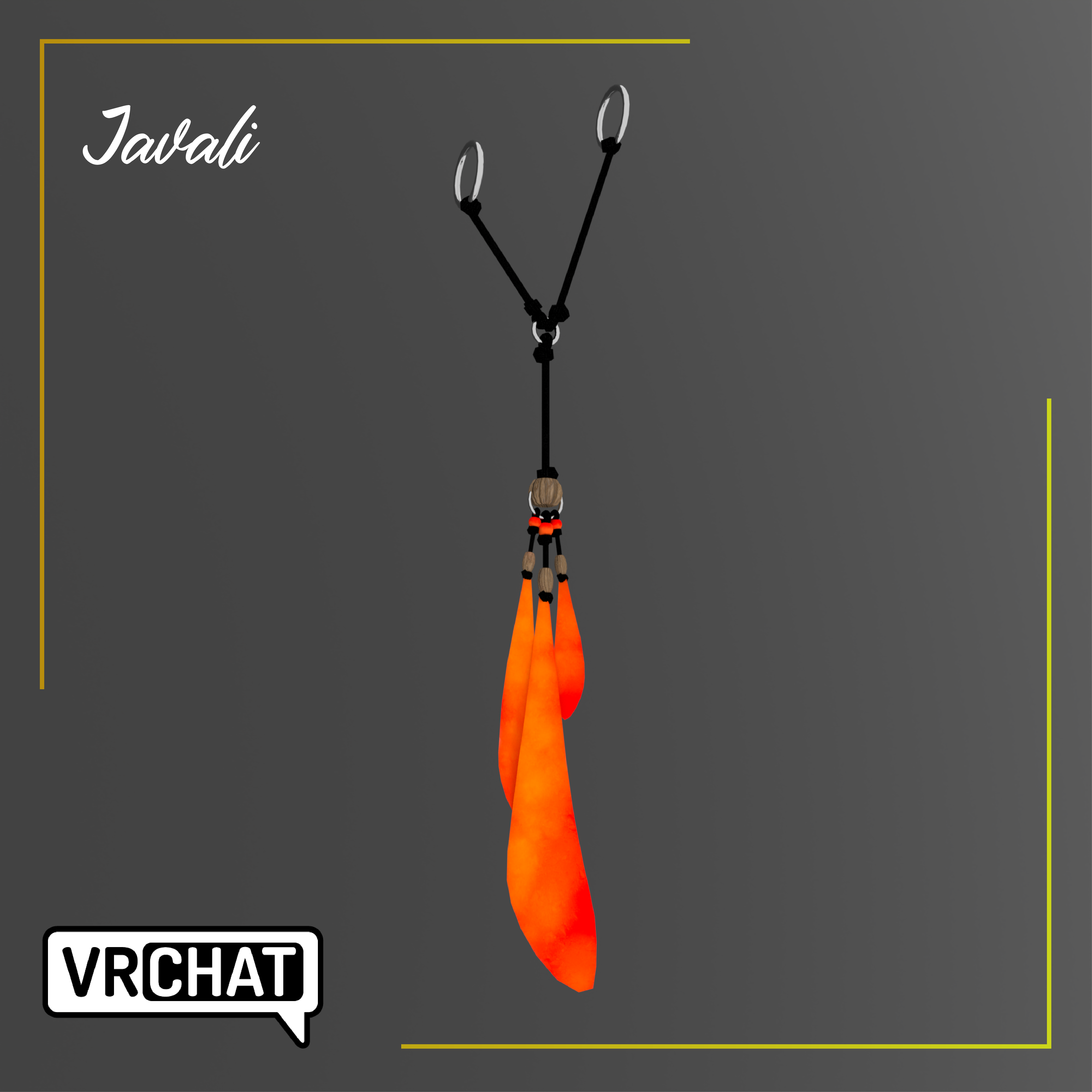 ✦ Feather Earring Javali ✦