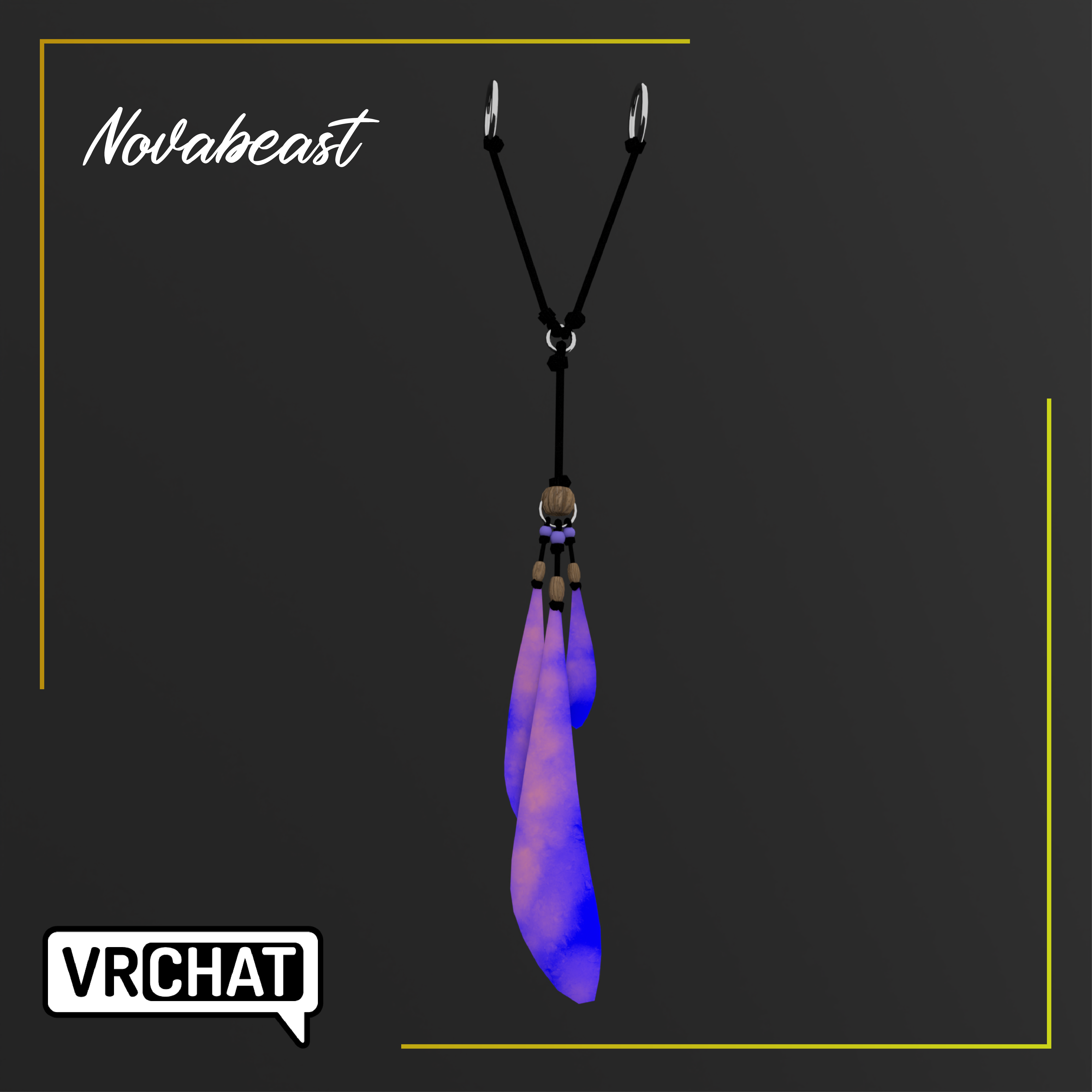 ✦ Feather Earring Novabeast ✦