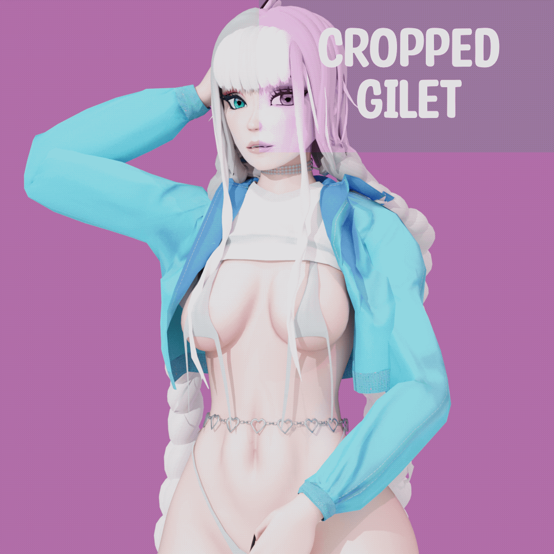 Cropped Gilet