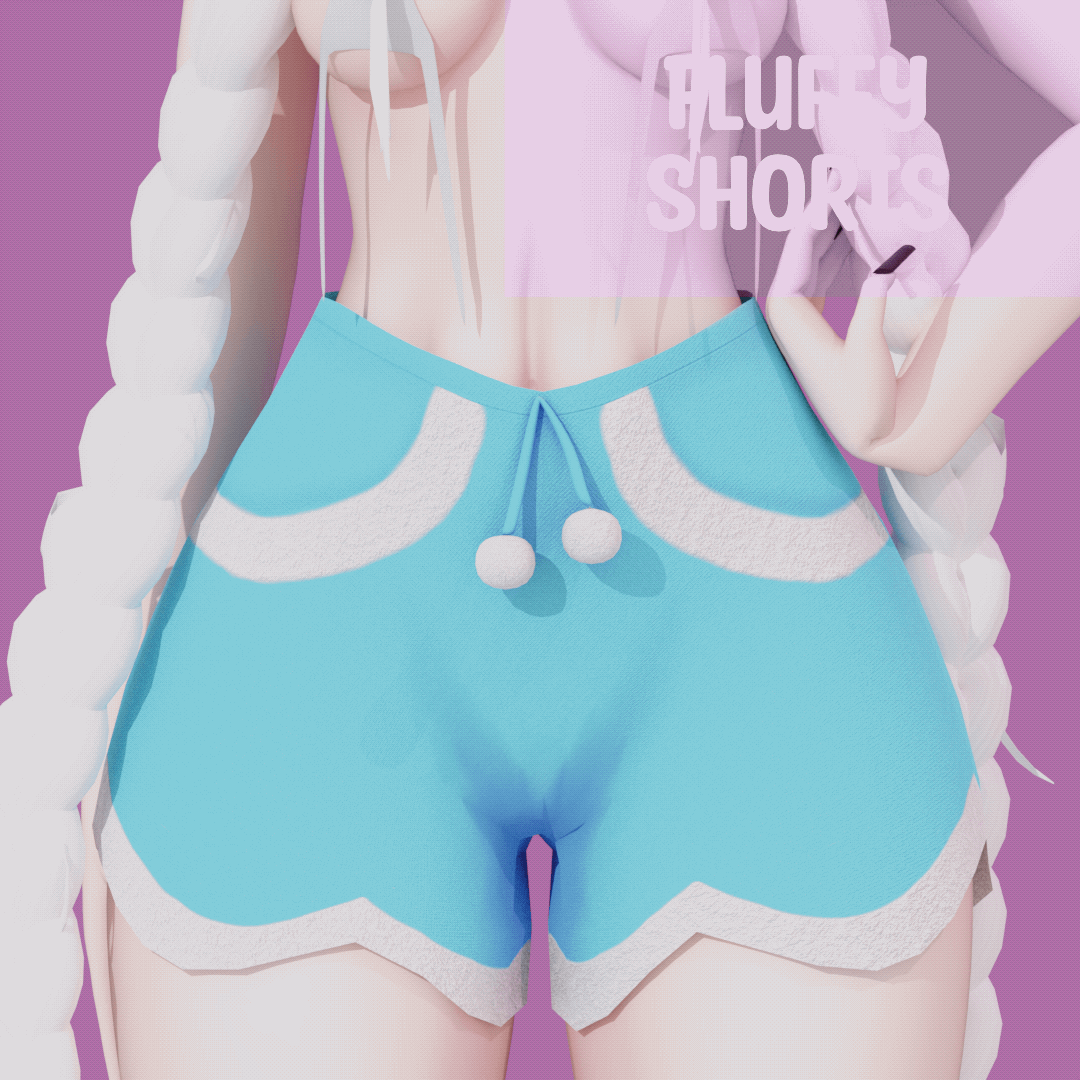 Fluffy Shorts