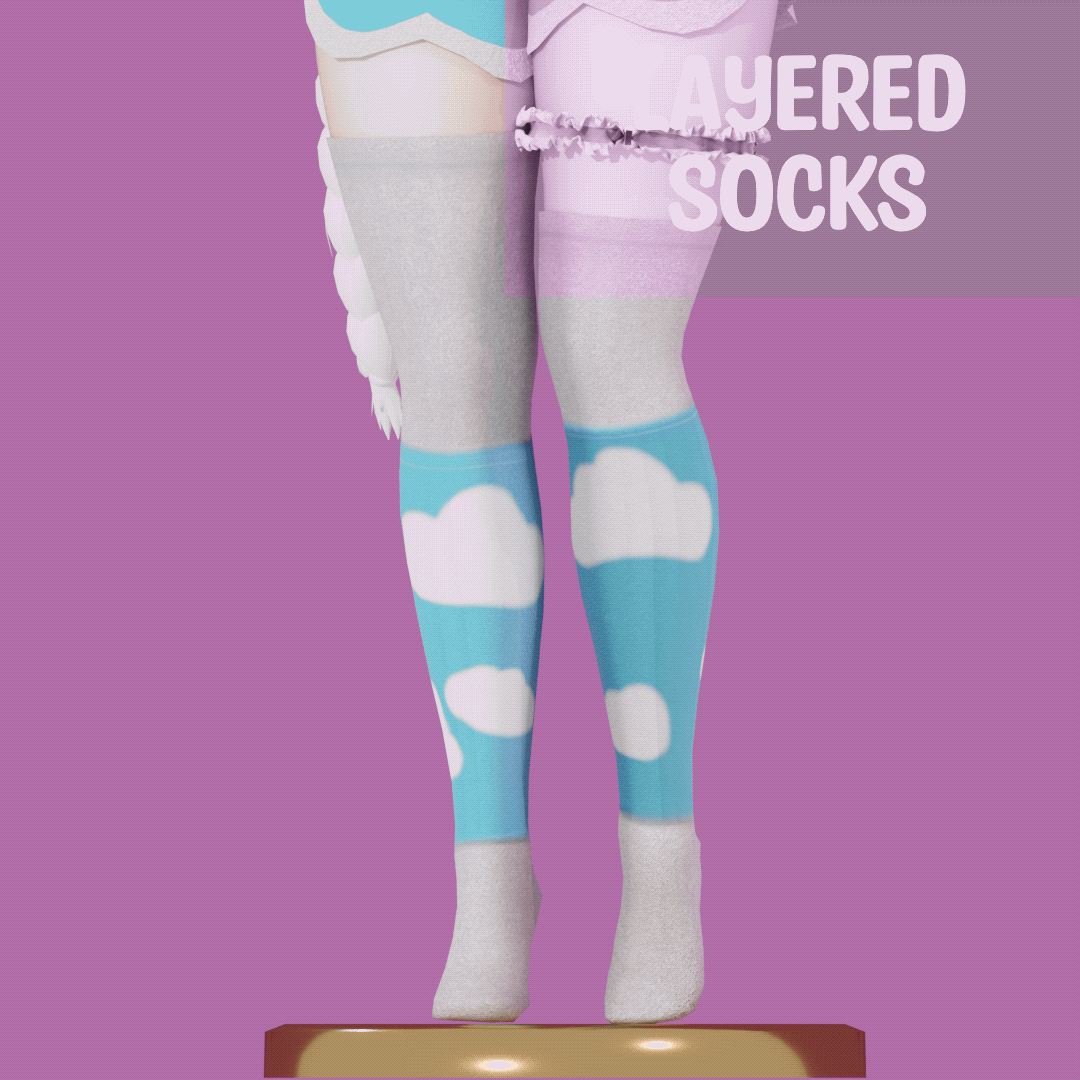 Layered Socks