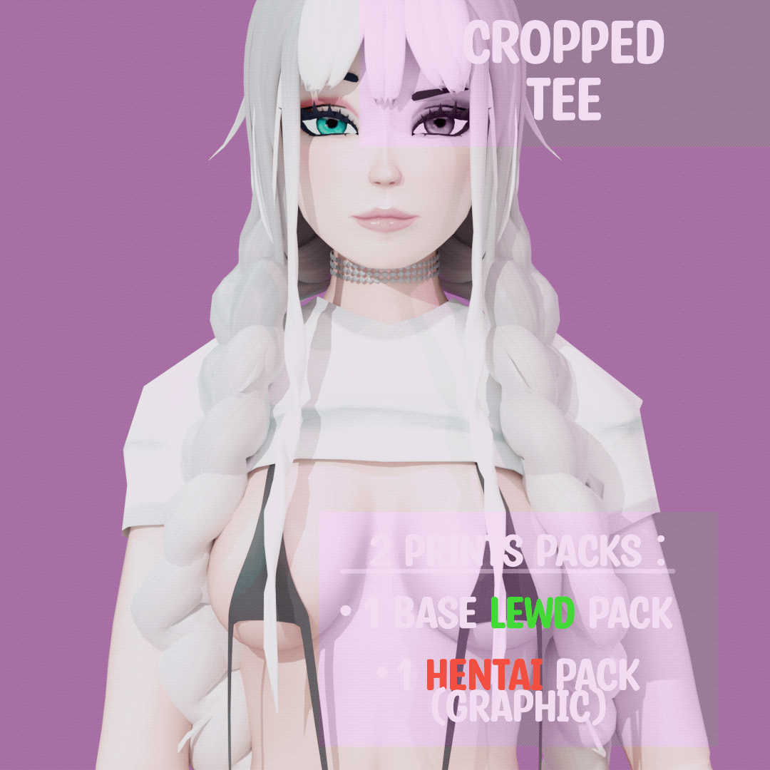 Cropped Tee - Lewd Set