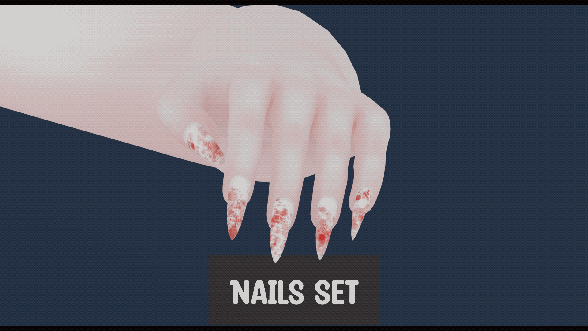 Halloween Nails Set - (VrBase)