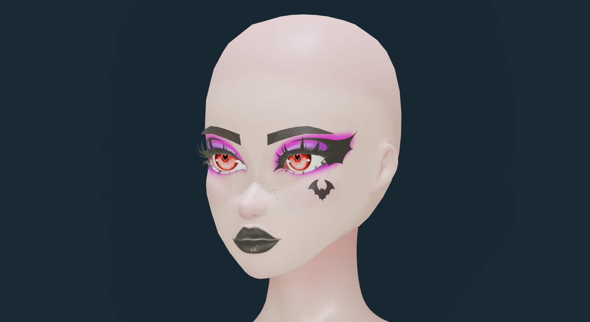 Halloween Makeup - (Lola Head)