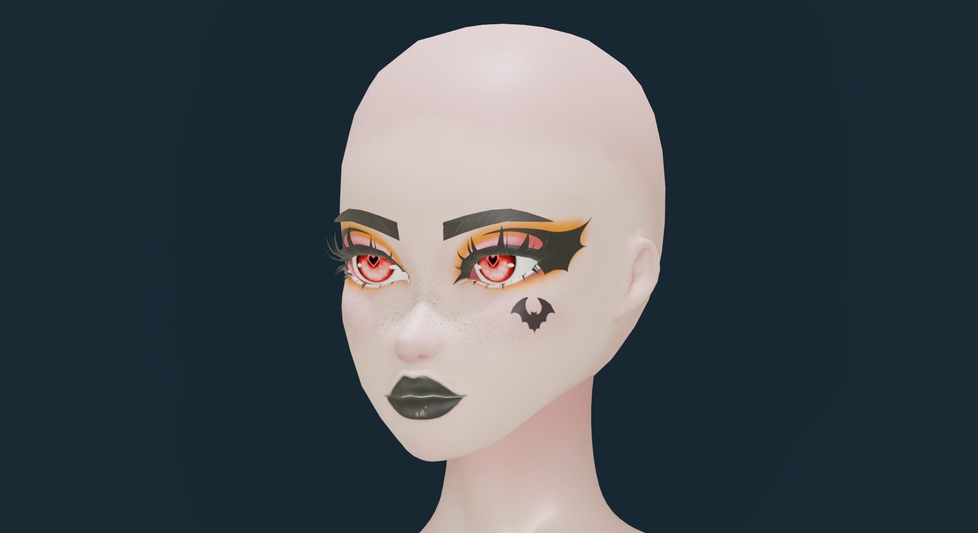 Halloween Makeup - (Lola Head)