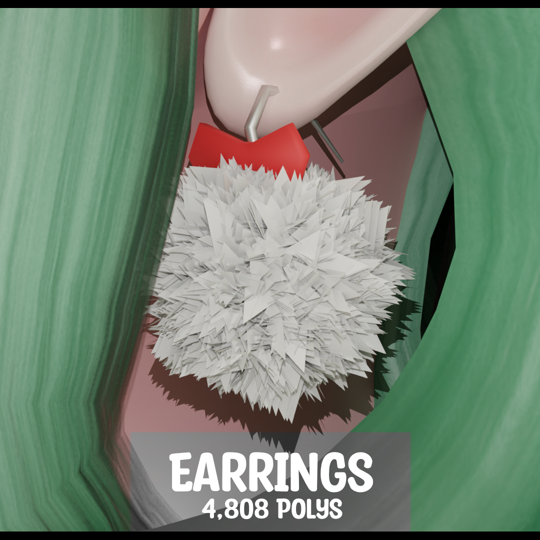 Fluff Earring