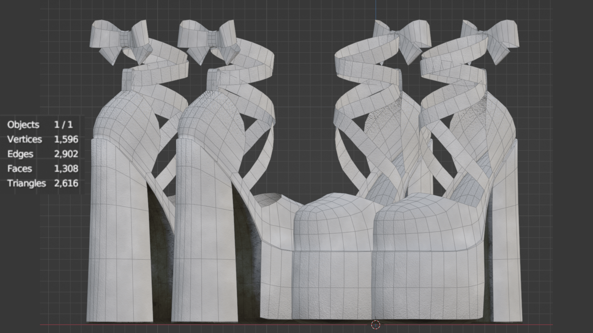 Bow Down Heels | VrBase & SlimFit