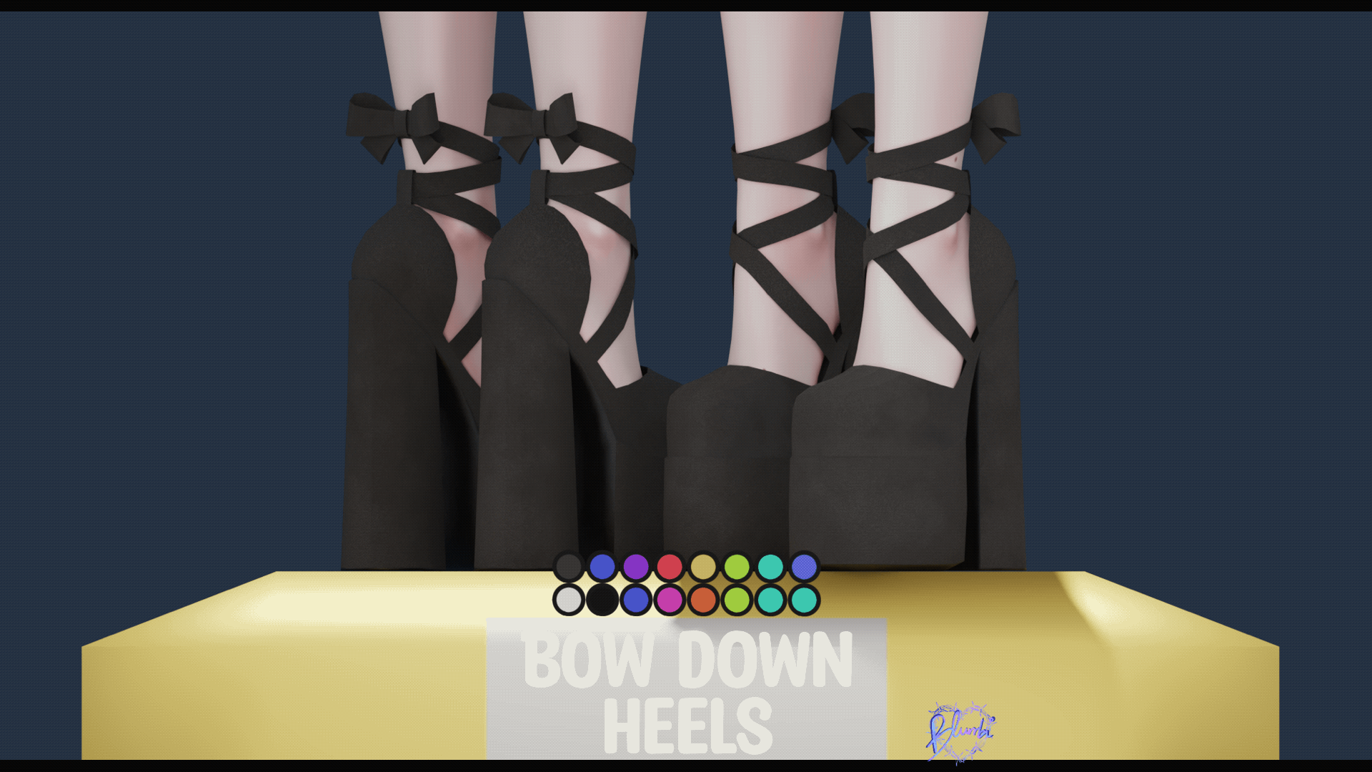 Bow Down Heels | VrBase & SlimFit