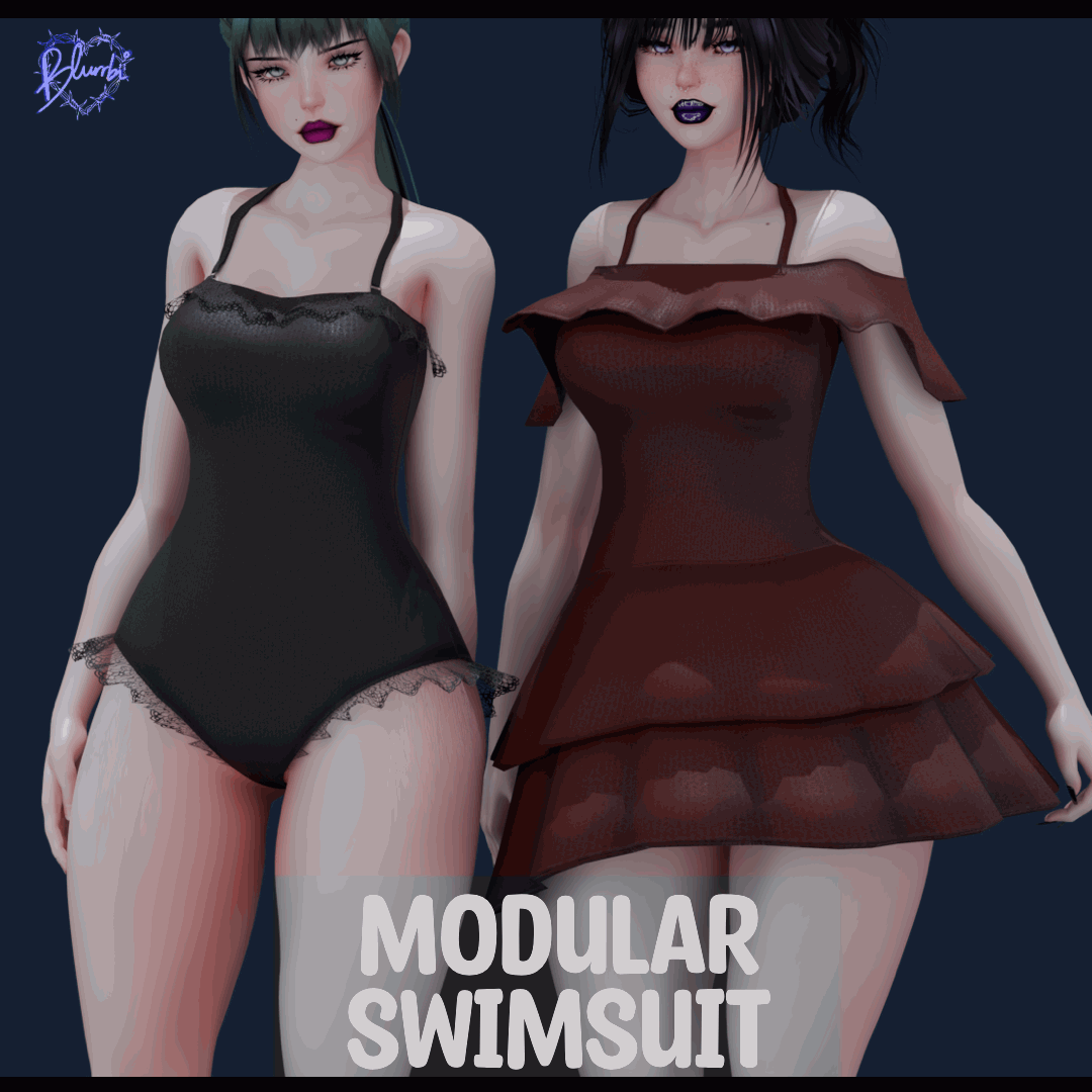 Modular Swimsuit | VrBase, SlimFit, Luxa