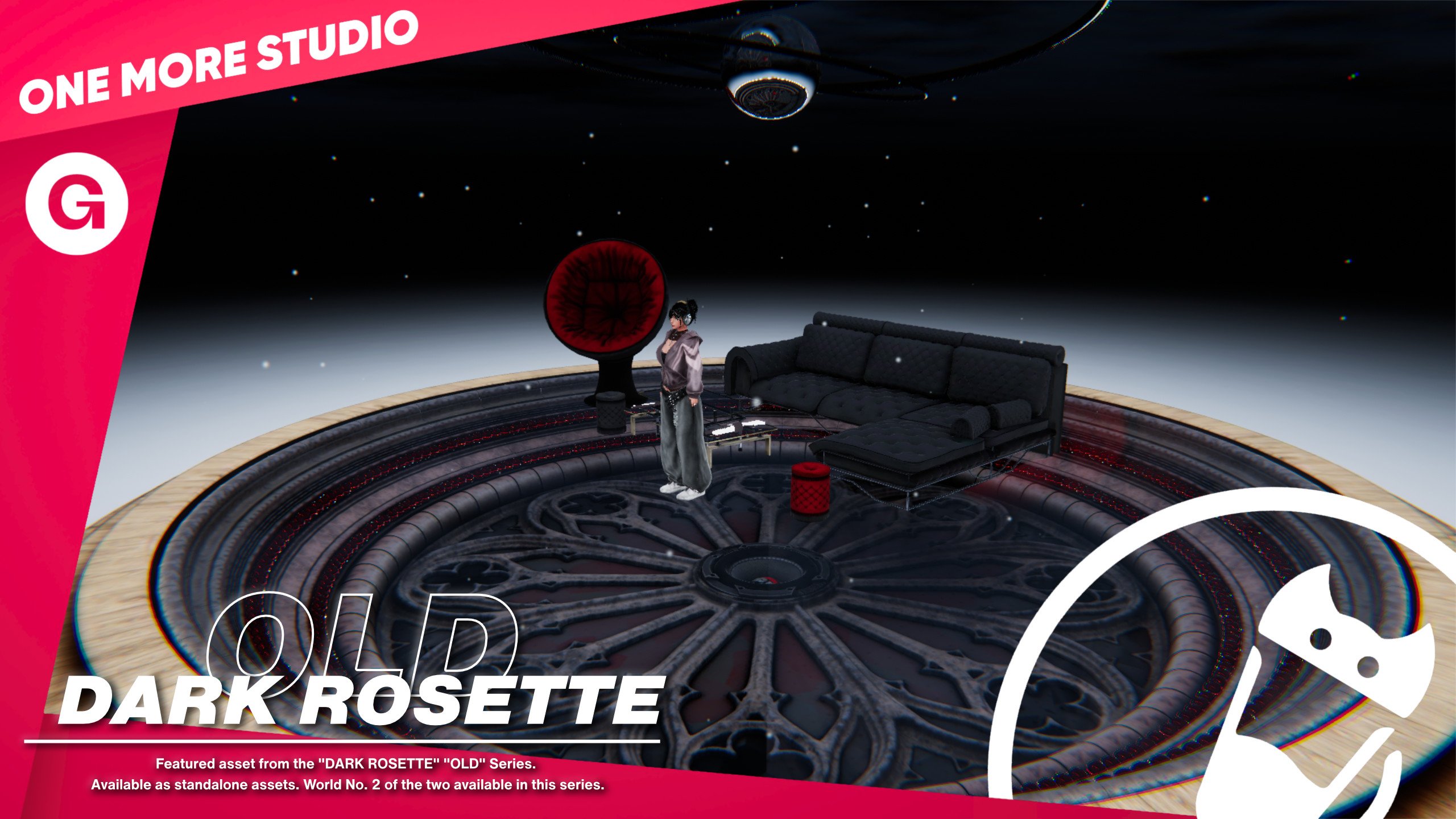"OLD" | DARK ROSETTE | 0.1