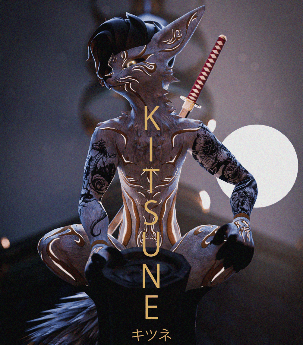 Kitsune V3 - Rexouium Texture