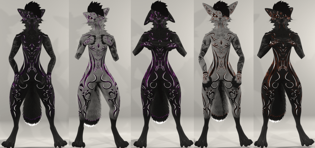 Kitsune V3 - Rexouium Texture