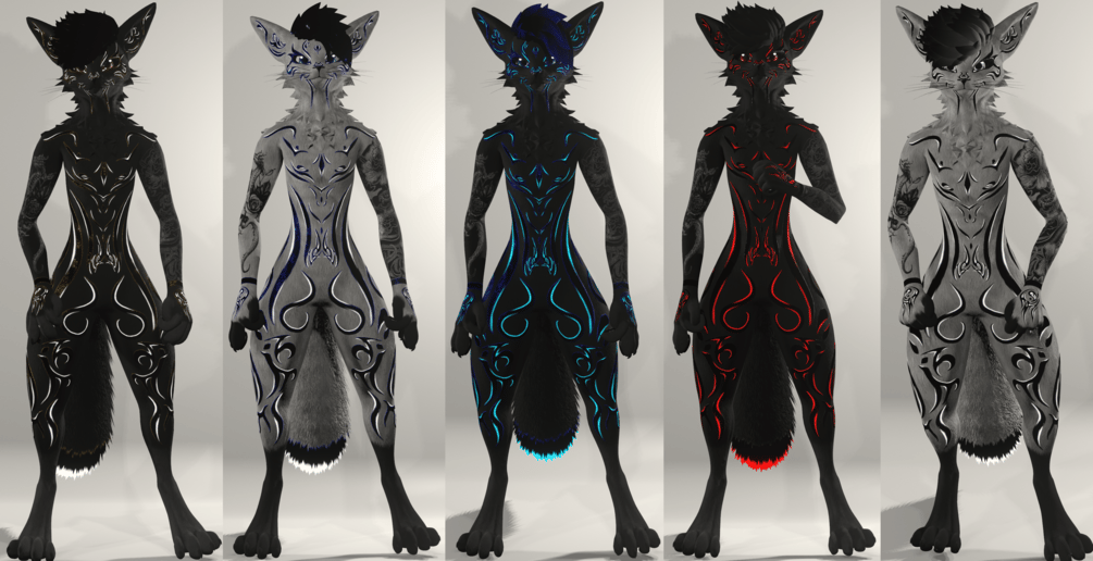 Kitsune V3 - Rexouium Texture