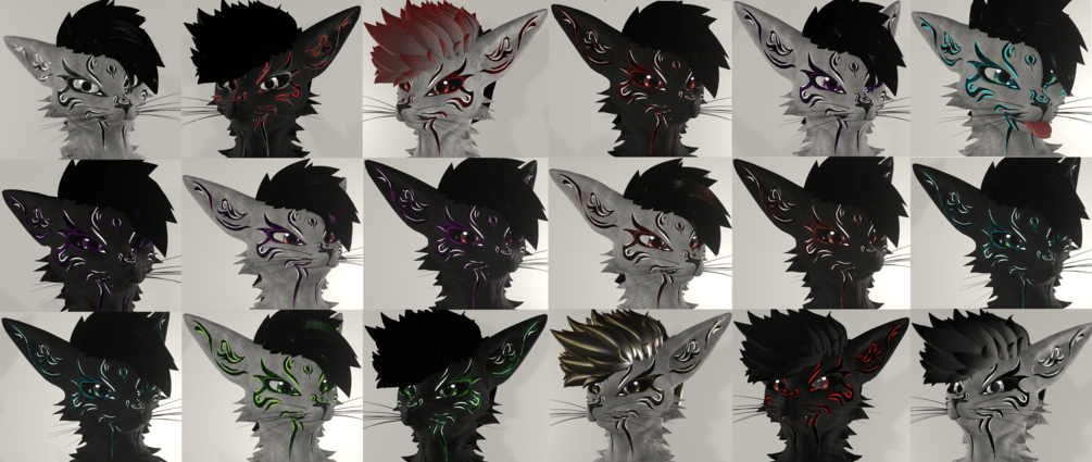 Kitsune V3 - Rexouium Texture