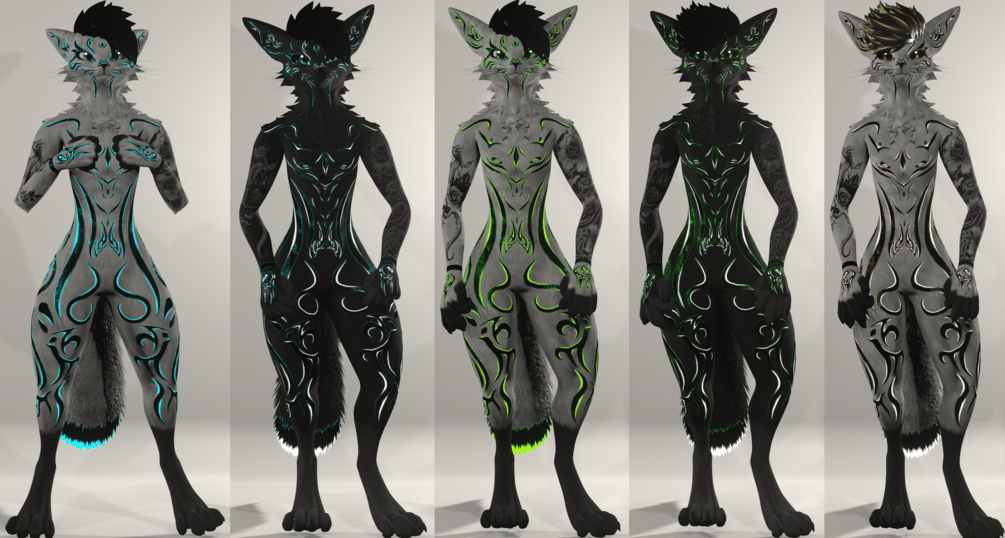 Kitsune V3 - Rexouium Texture