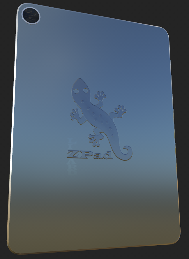 Lizard Pad - VRC Avatar Prop Tablet with Lizard button