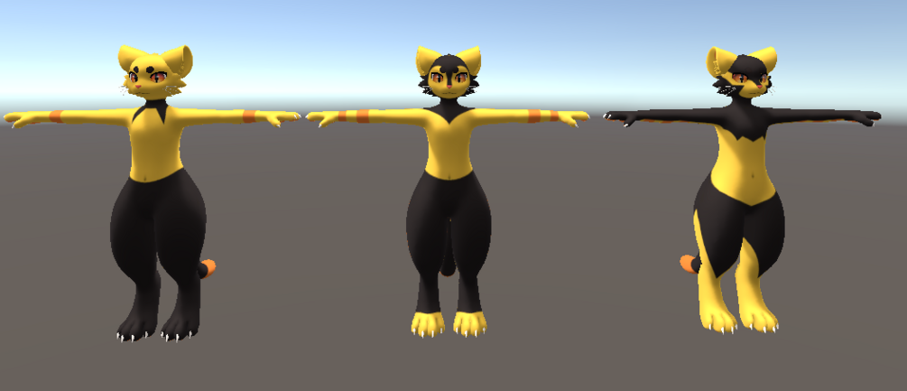 Lightning Lion - Tora Mayu Textures
