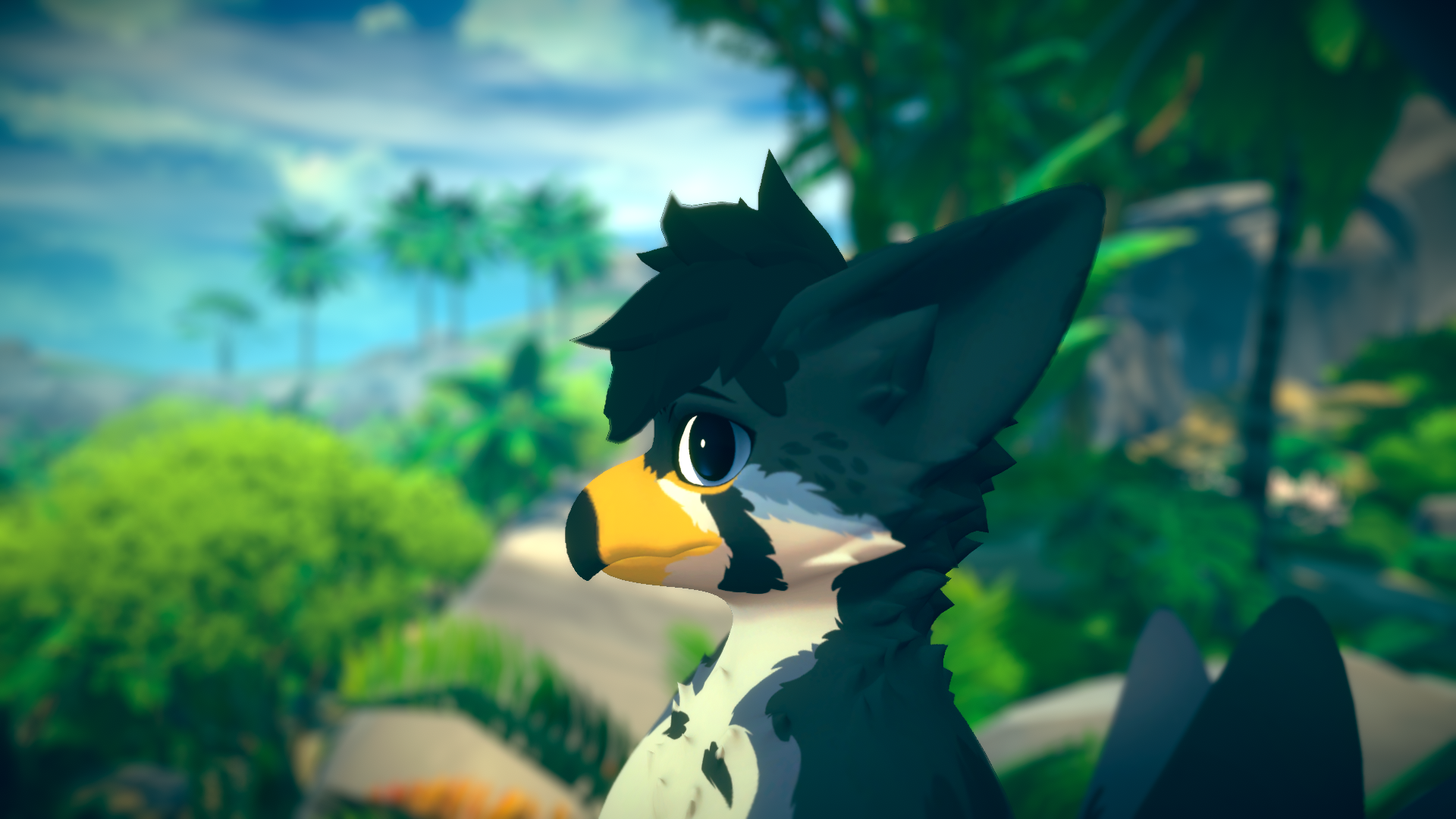 Simple Fluffy Hair