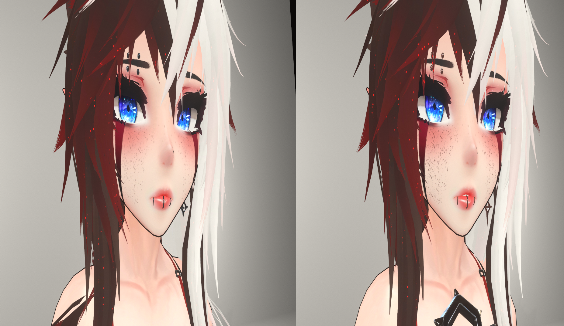 Cheek freckles for GodMagician