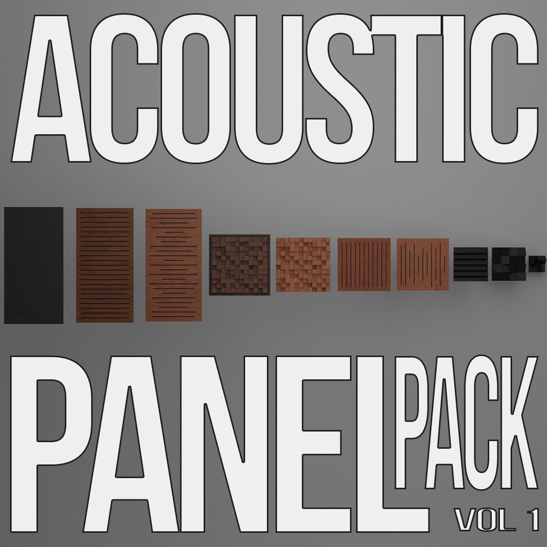 Acoustic Panel Pack Vol1