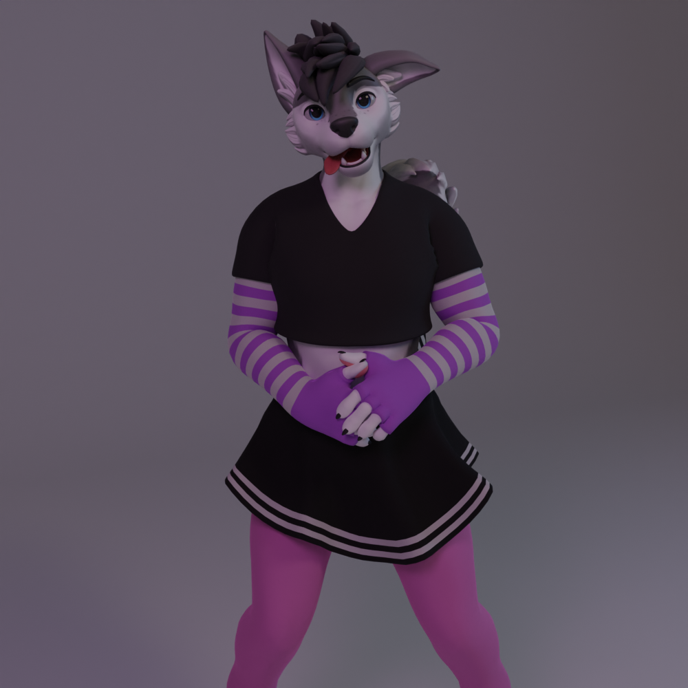 Femboy outfit for the Male Canine