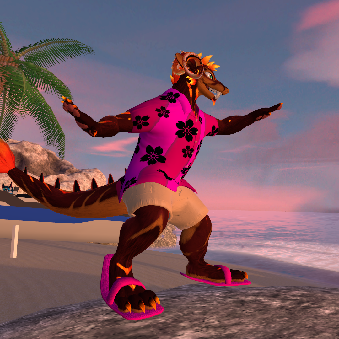 ZDragon Hawaii Style Outfit