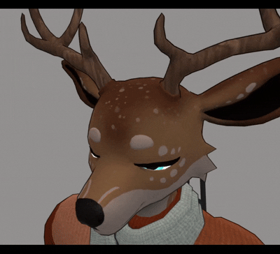 Cerfin [VRChat Deer Furry Avatar]