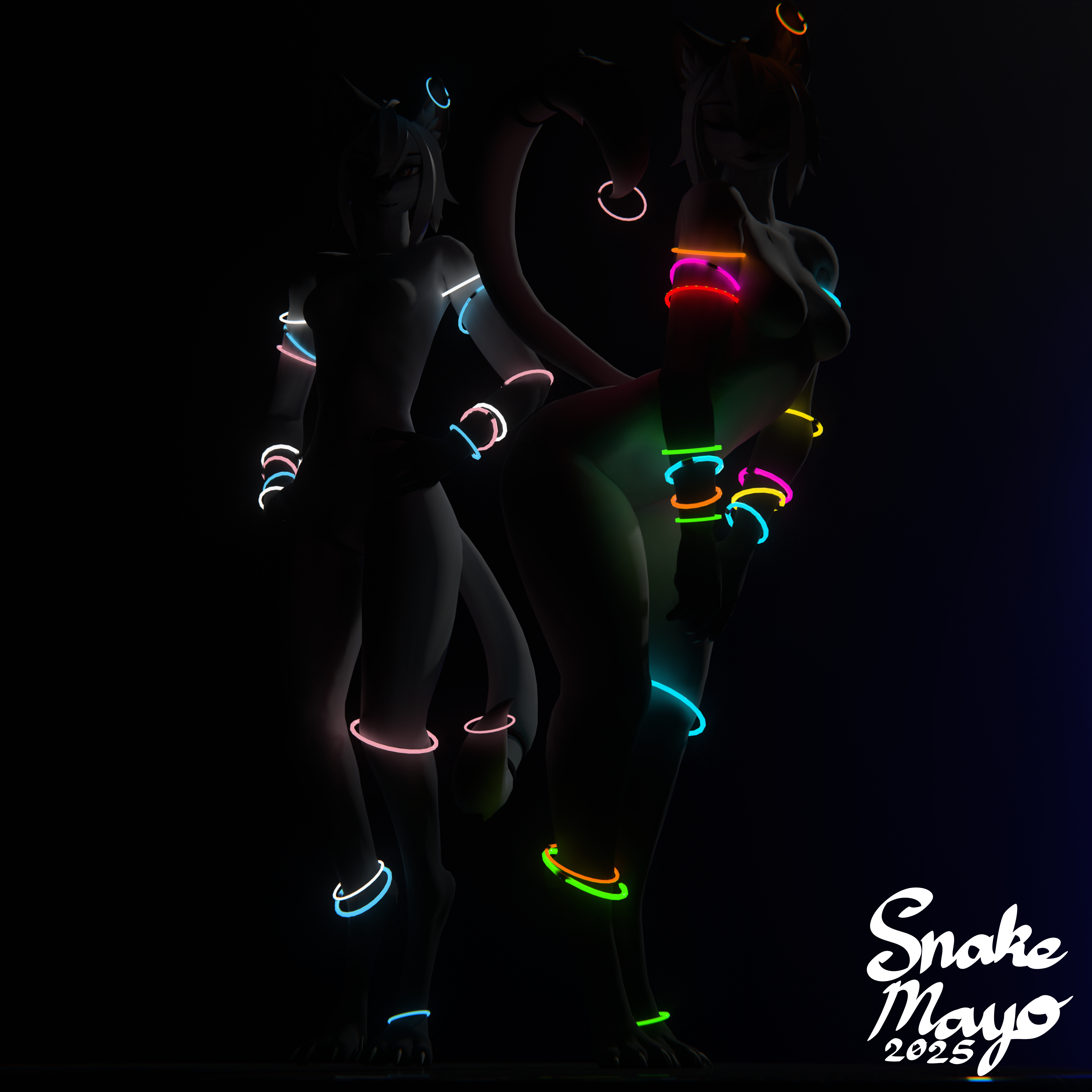 Vixine Party Glowrings (V2 Support!)