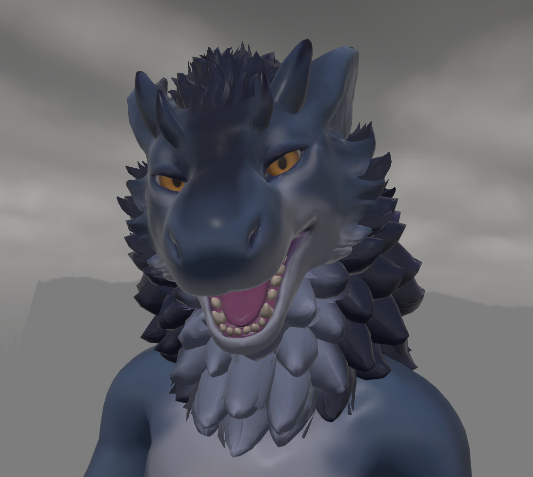 Enesk Dragon VRChat avatar